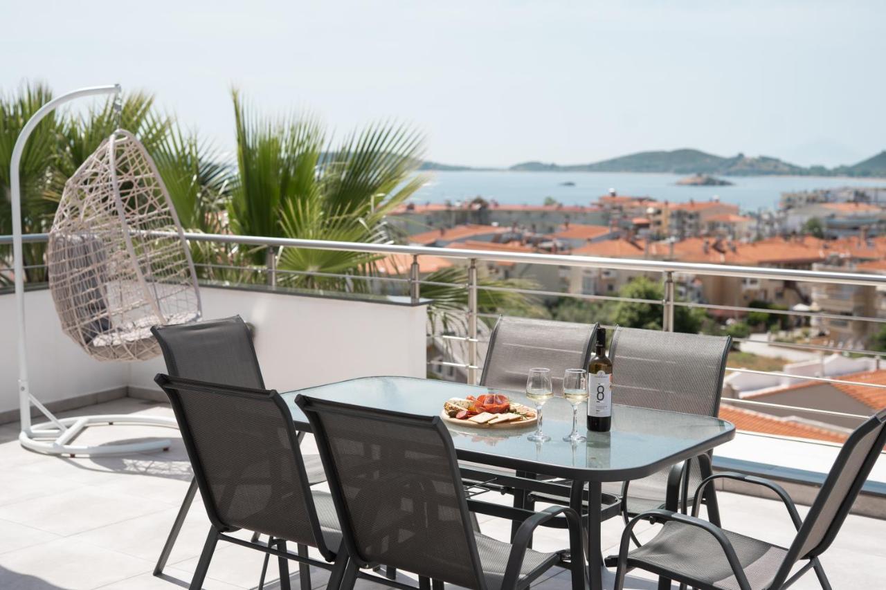 Aelia Apartments Néa Péramos Dış mekan fotoğraf