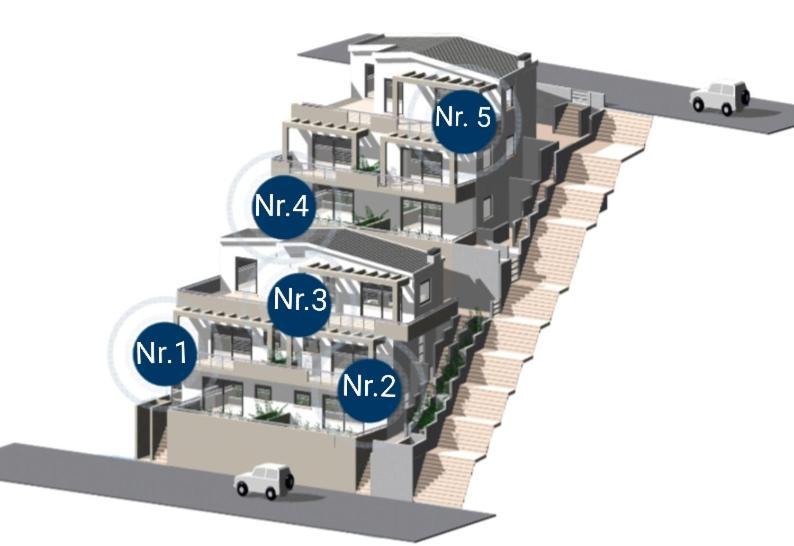 Aelia Apartments Néa Péramos Dış mekan fotoğraf